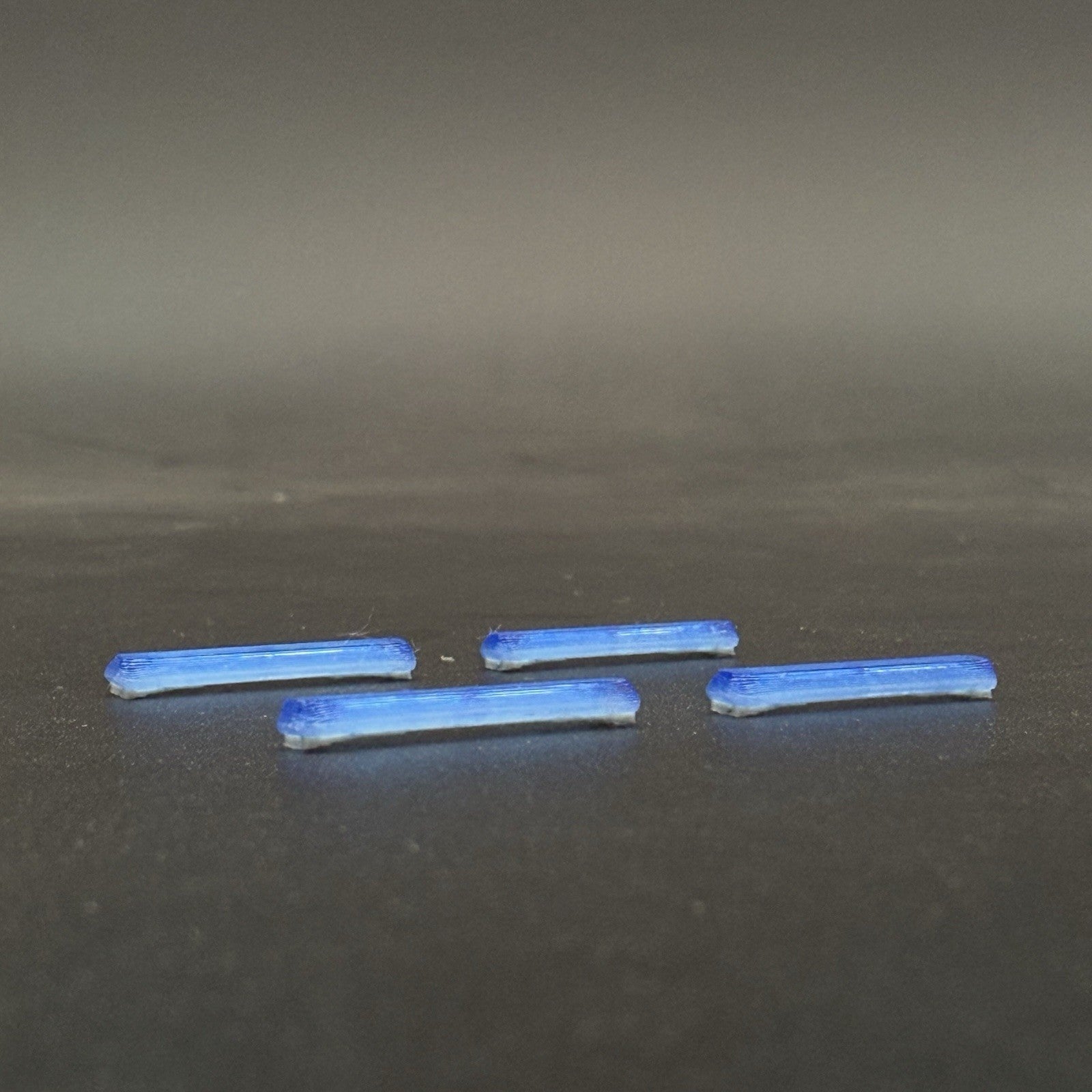 4 Pack 1/87 HO Scale Blue Long Code 3 MX7000 Lightbar Police Fire Truck 87052