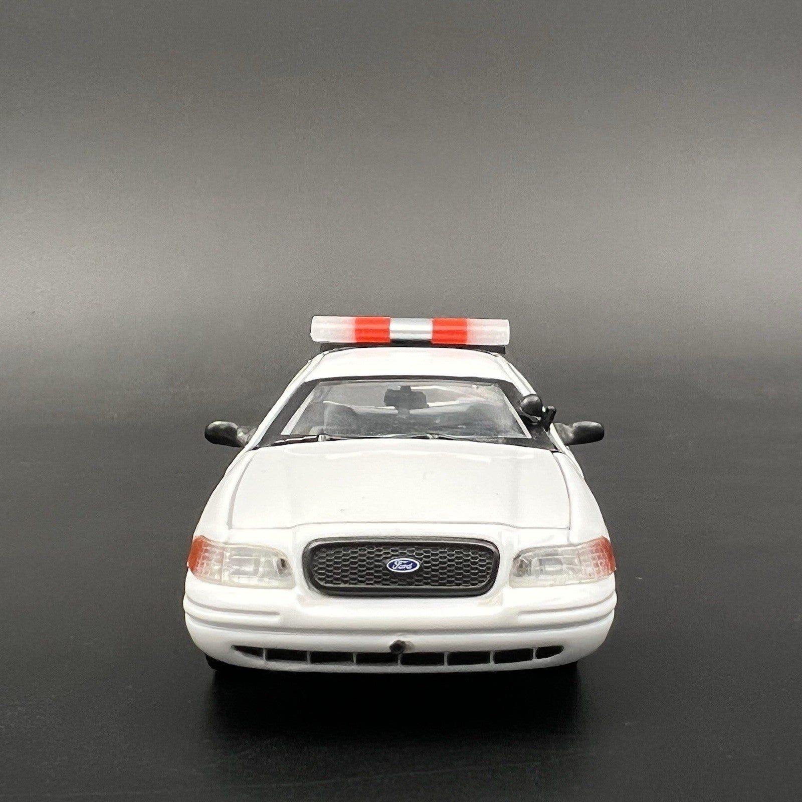 1/43 AeroDynic Lightbar NYPD Style Clear Red Chrome Police New York Sheriff5