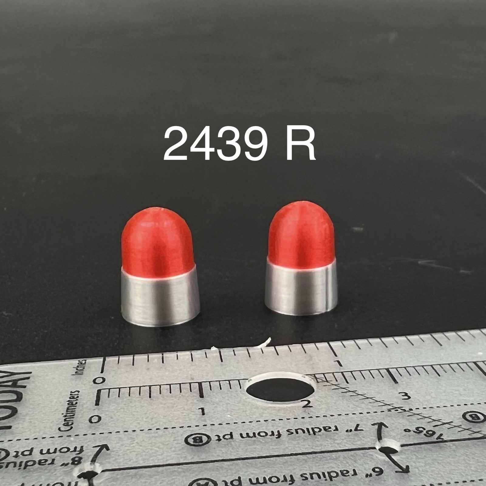 2 Pack 1/24 25 27 LED Ready Red Beacon Ray Lightbar Police Fire Sheriff0