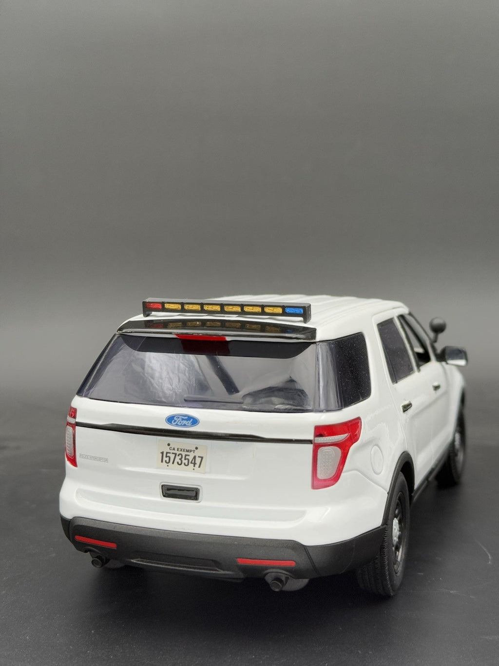 1/18 LED Ready Blue Red Amber Traffic Advisor Arrow Stick Deck Lightbar Police3
