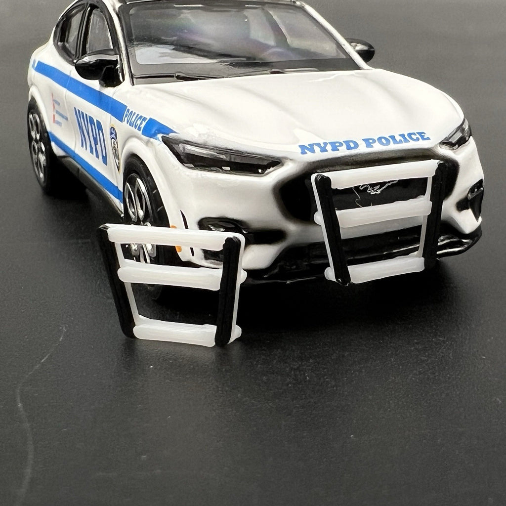 1/24 25 NYPD Style Push Bumper New York Police Sheriff Highway Patrol Pushbar1