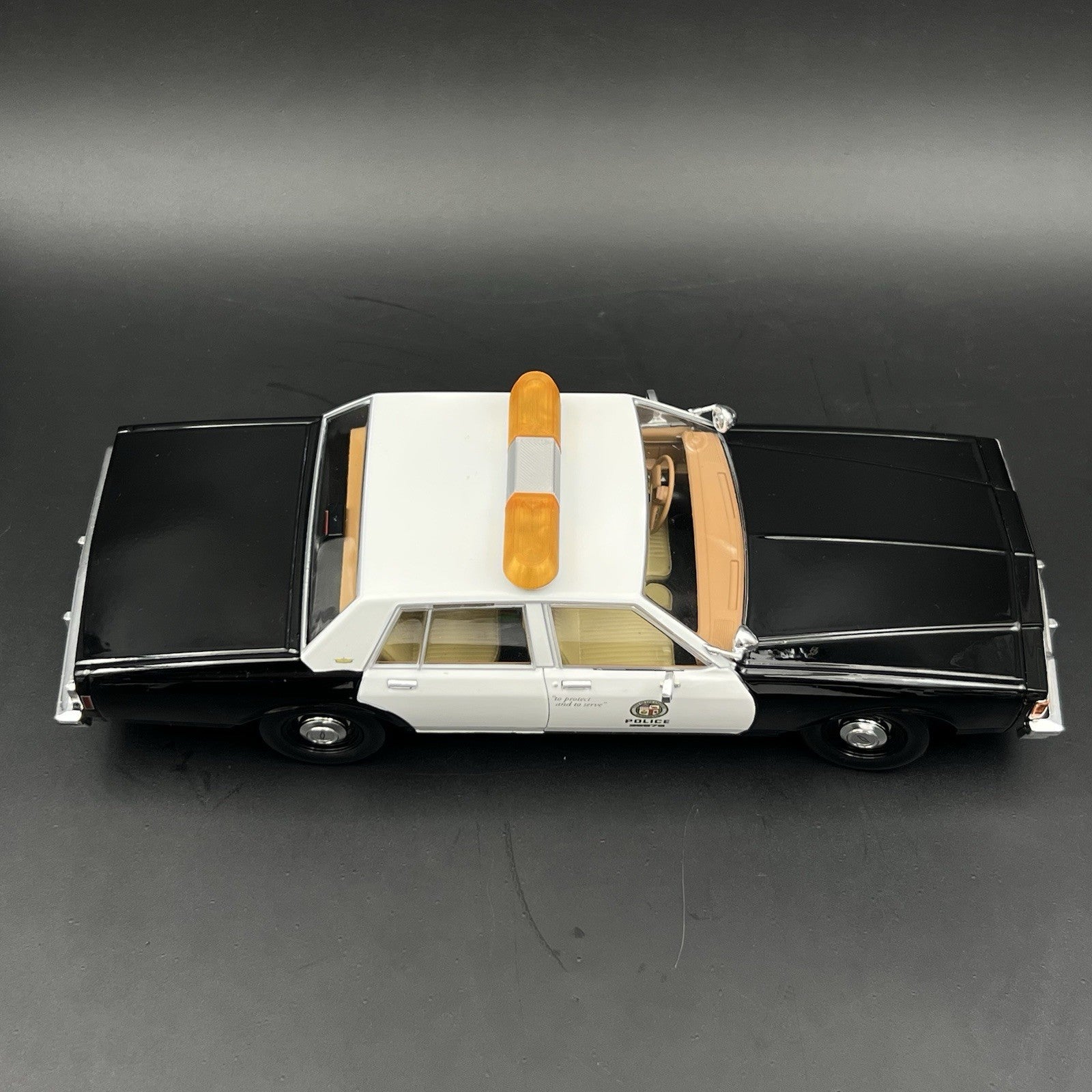 1/18 Amber Whelen 80H 90H 8000 Lightbar Police Security Park Patrol Work Truck6