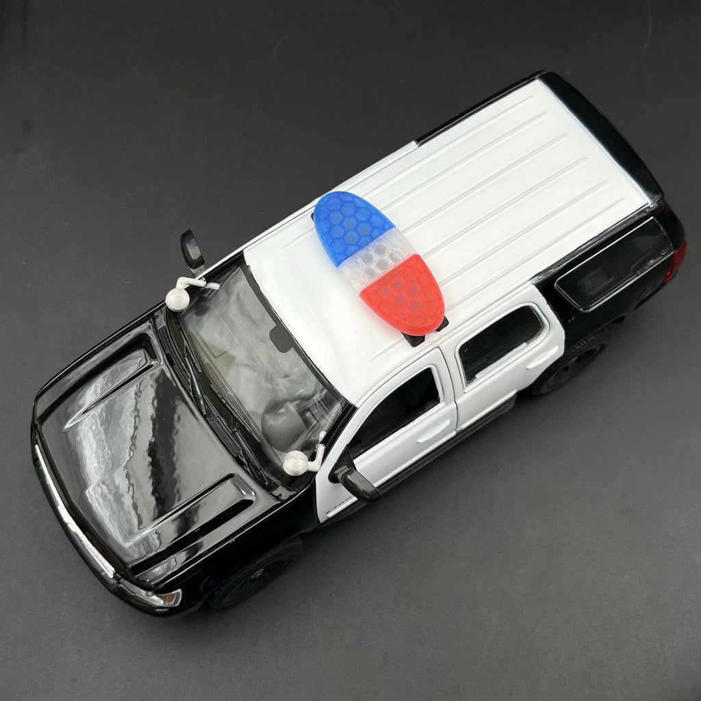1/24 25 PCB Ready Blue Red Federal Signal Arjent Lightbar Police Sheriff SUV11