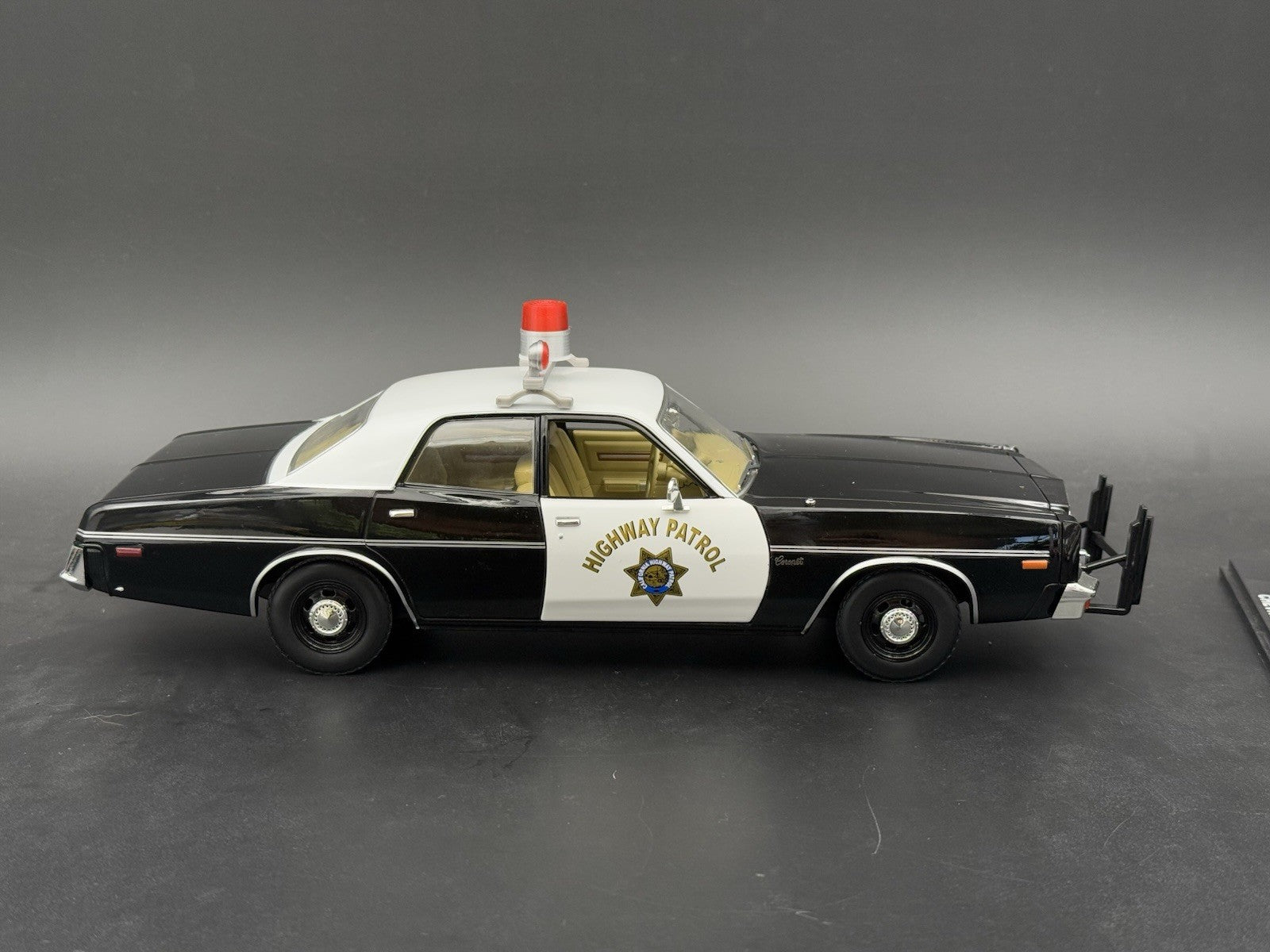 1/24 25 Scale Model Visibar CJ 184 284 Red Beacon Lollipop Police Light 2456RRR5