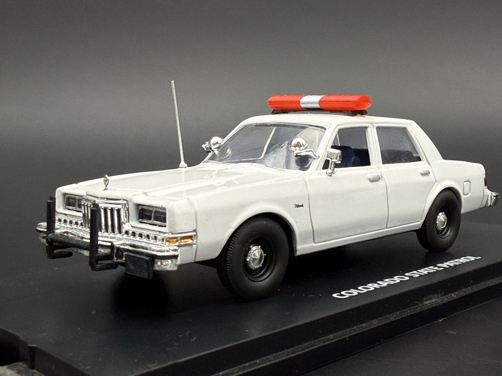 2 Pack 1/43 O Scale Red Chrome Aerodynic Lightbar Police Fire 4310R Chrome8
