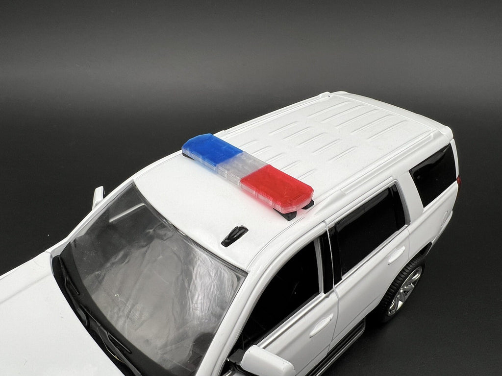 1/24 25 27 LED Ready Code 3 2700 Lightbar Blue Red Sheriff Highway Patrol Police3