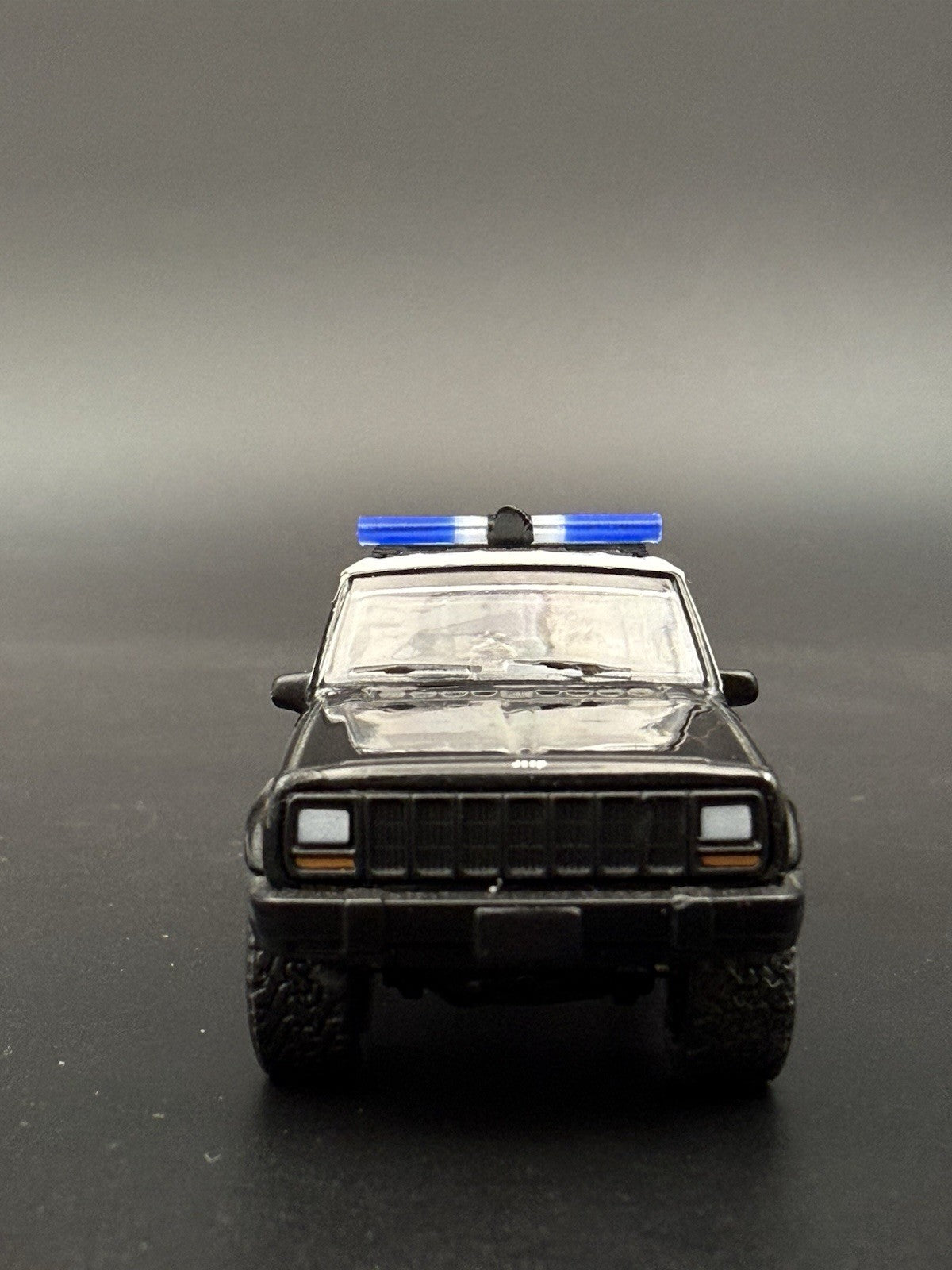 2-Pack 1/64 Scale Model Jetstream Jetsonic Blue Lightbar Police 6424B5