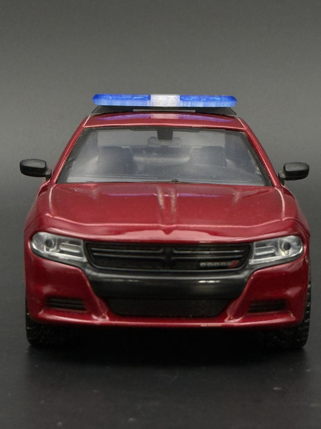 1/24 25 Scale Model LED Ready Blue Federal Signal Arjent Lightbar Police 2412BC5