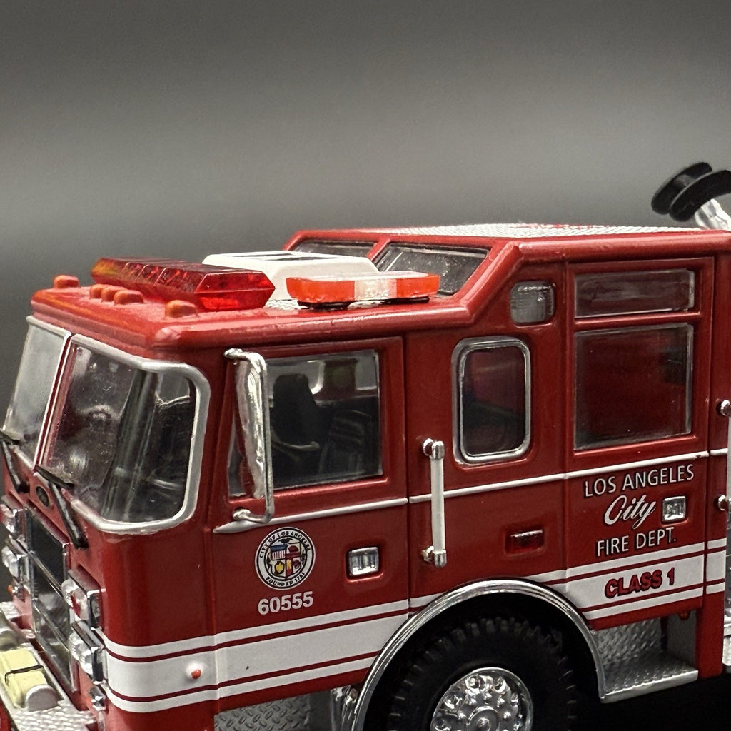 2 Pack 1/50 Mini Whelen Edge Red Clear Lightbar Gray Top Police Fire EMS 5012RCR5