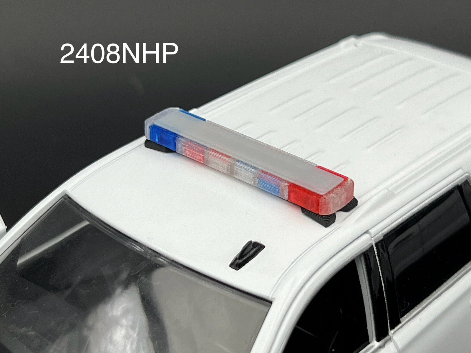 1/24 25 27 LED Ready Whelen Edge Lightbar Blue Red Nevada Highway Patrol Police0