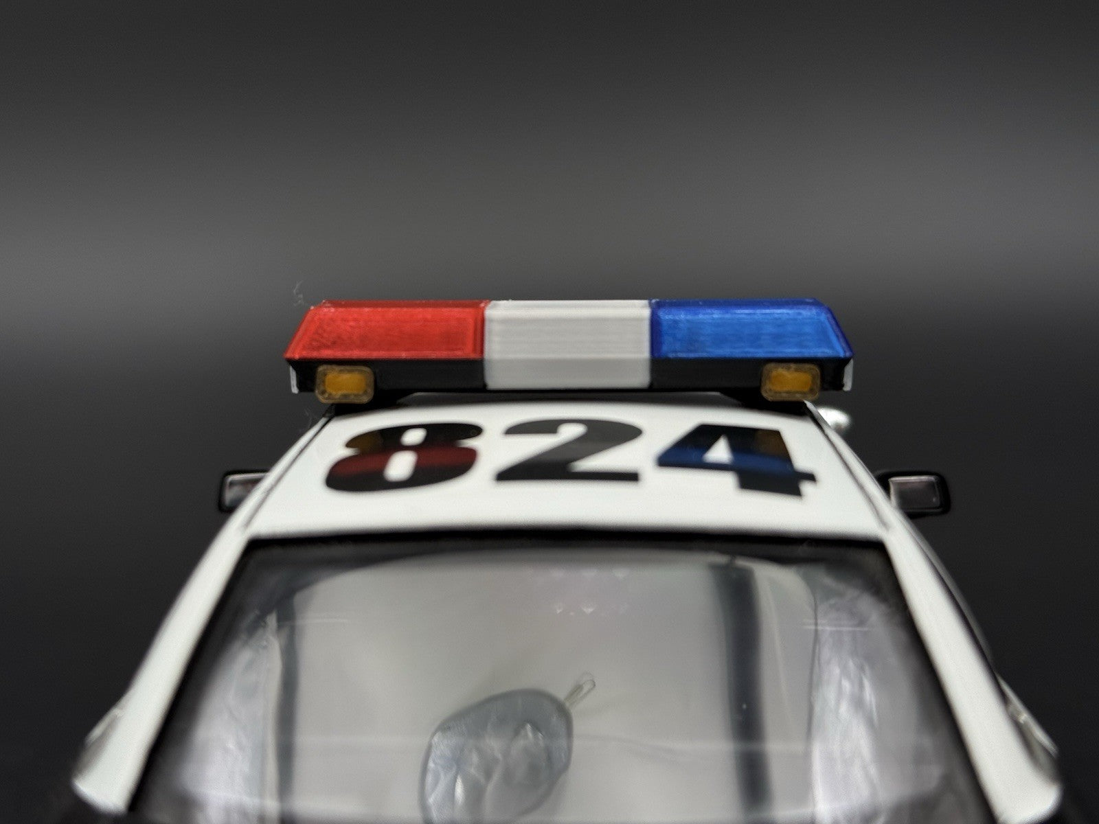 1/24 25 Scale Blue Red Chrome Streethawk Lightbar Police 246412