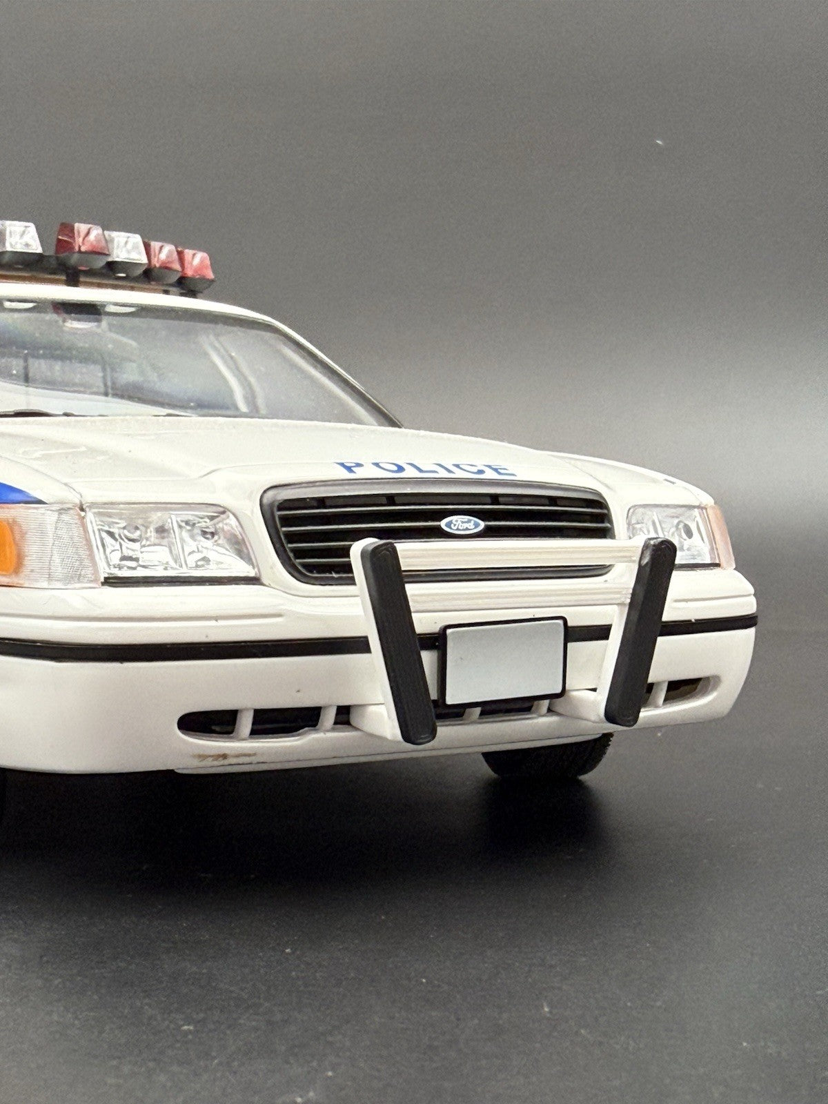 1/18 Scale NYPD Push Bumper New York Police Sheriff Highway Patrol Pushbar 18615