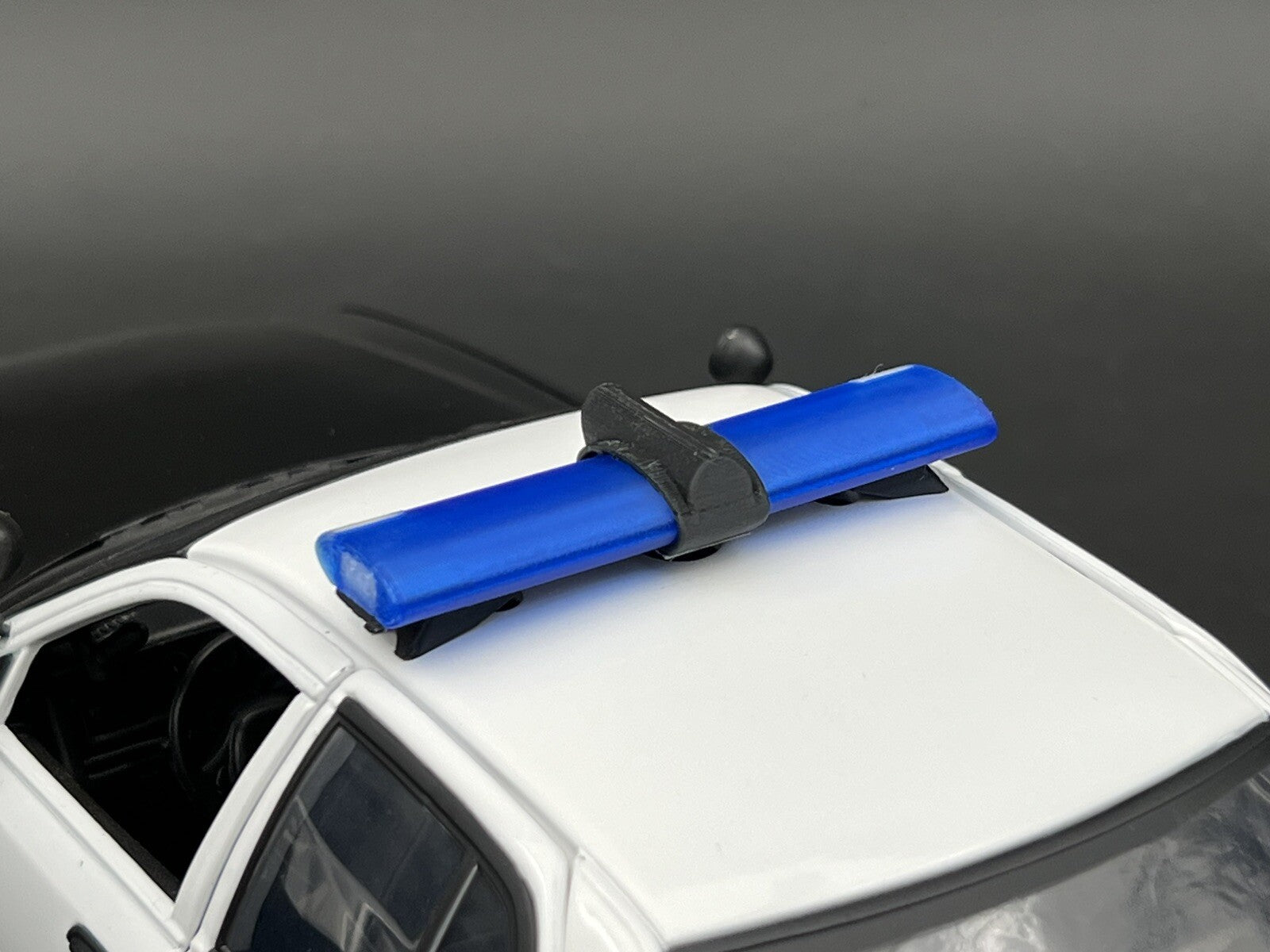 1/18 Scale Model Jetsonic Lightbar Blue Clear FHP Florida Highway Patrol Police 13