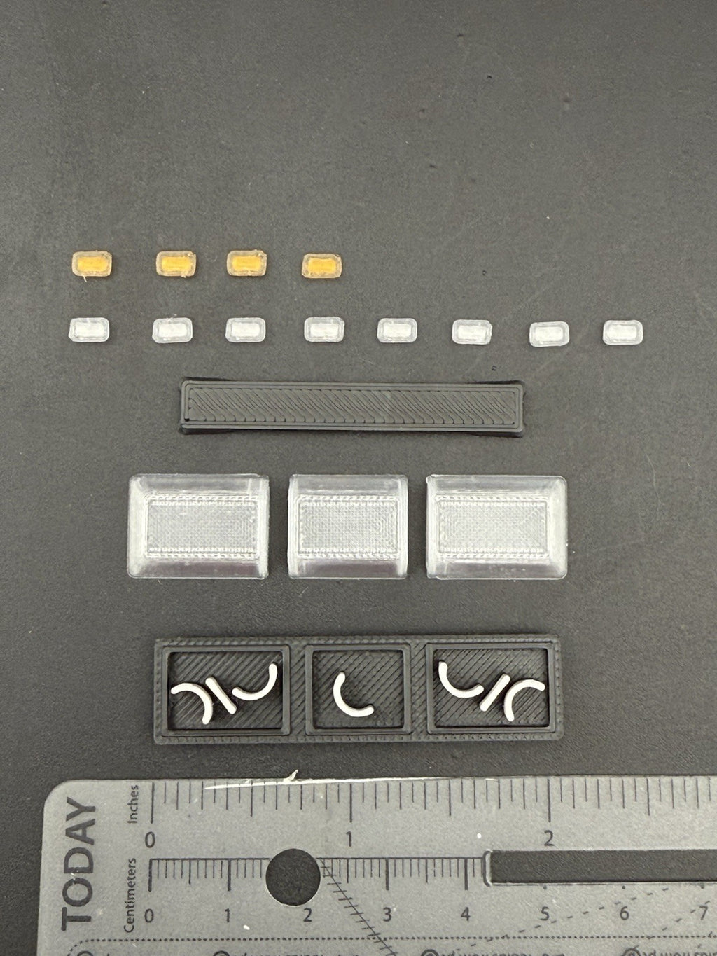 1/24 25 Scale Clear Streethawk Lightbar Police 246411