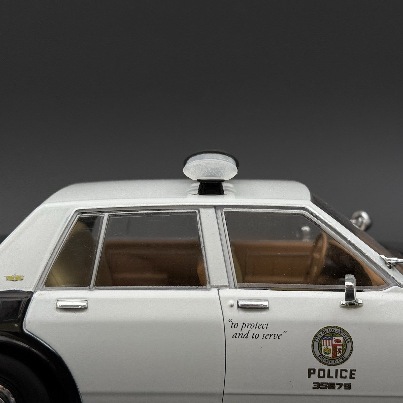 1/18 LED Compatible Jetstrobe Jetstream Lightbar Clear Police Sheriff Fire7