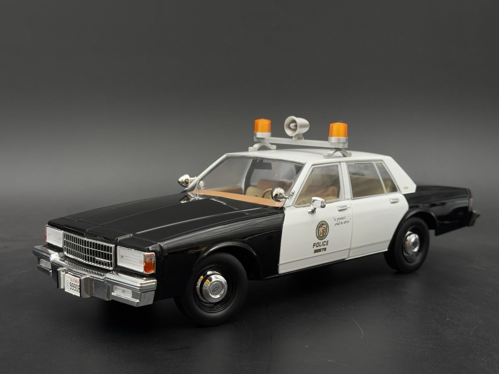 1/18 LED Ready Federal Amber Twin Beacon Ray Speaker Police Lightbar Visibar2