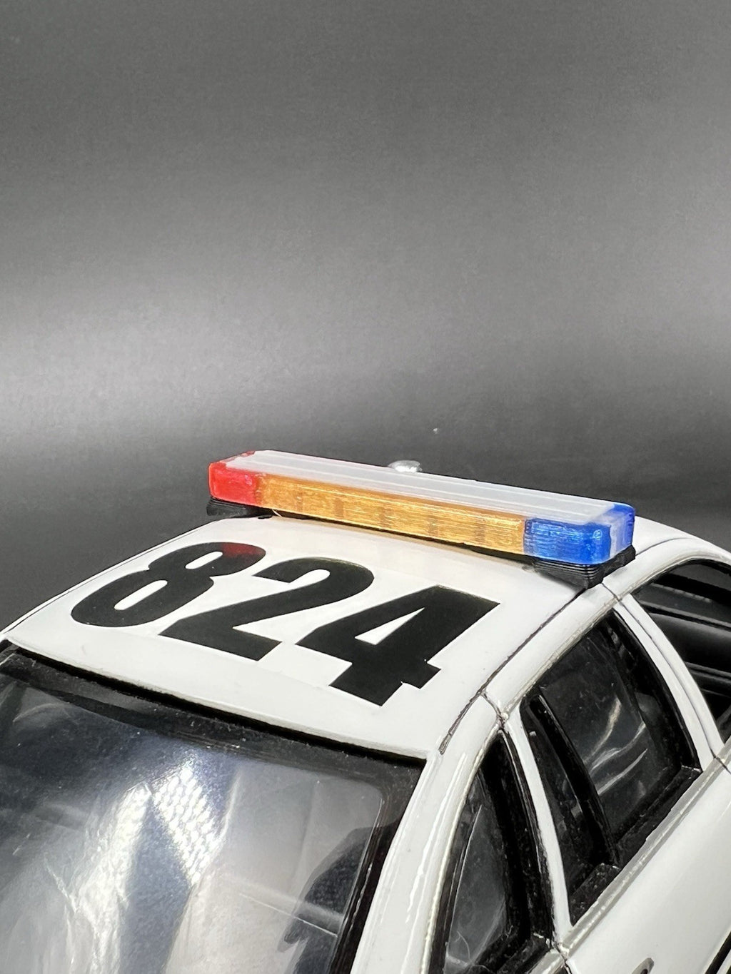 1/24 LED Ready Whelen Edge Lightbar Blue Red Amber Highway Patrol Police Sheriff10