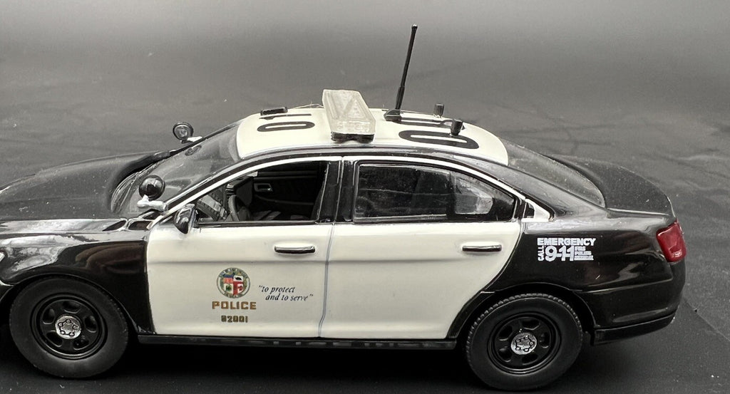 2 Pack 1/43 Sedan Length Whelen LED Gray Top Lightbar O Scale Police Sheriff7