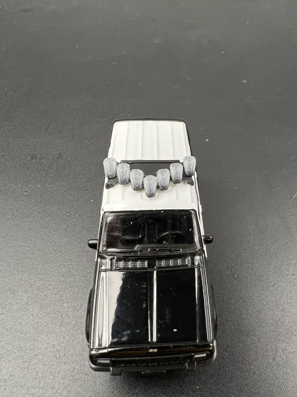 2 Pack 1/64 Federal Signal Old Vector Vision Lightbar For Greenlight Police Cars13
