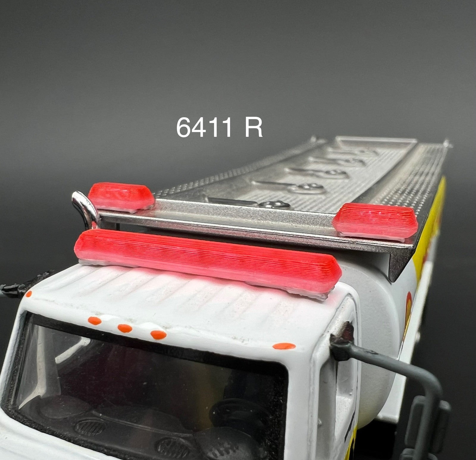 3 Pack 1/64 Red Code 3 MX7000 Long & Short Lightbar Greenlight Fire Engine EMS0