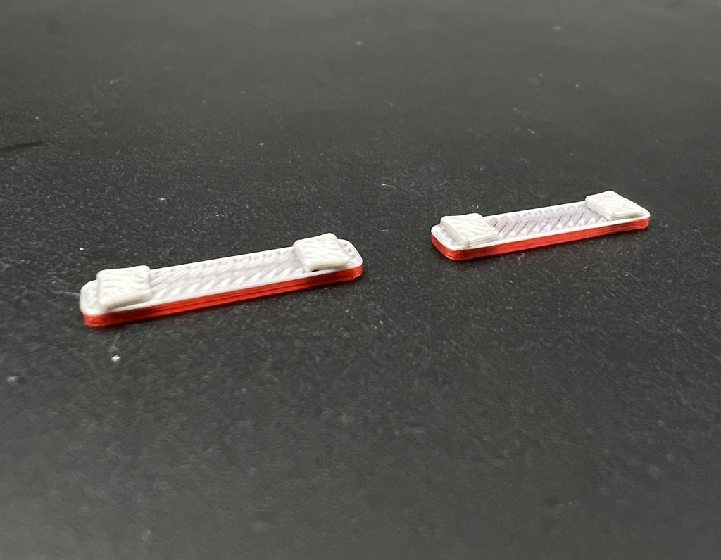 2 Pack 1/64 Red LED Style Whelen Lightbar Greenlight Police Fire Ambulance EMS2