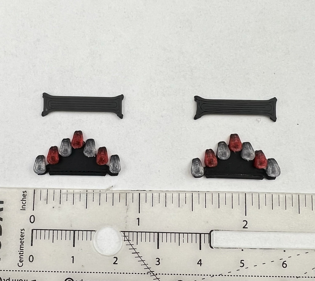 2 Pack 1/64 Red Vector Vision Lightbar Post 2008 NYPD New York Police Sheriff1