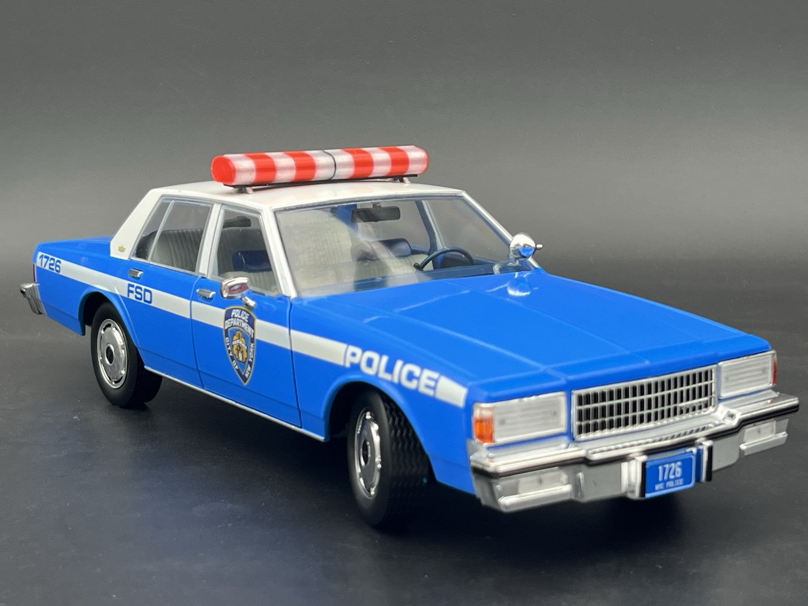 1/18 LED Ready AeroDynic Lightbar Alternating Clear Red Fire EMS Ambulance8