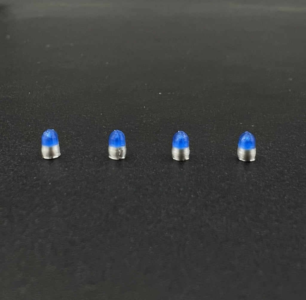 4 Pack 1/87 Vintage Blue Beacon Ray Lightbar Police Sheriff State Highway Patrol2
