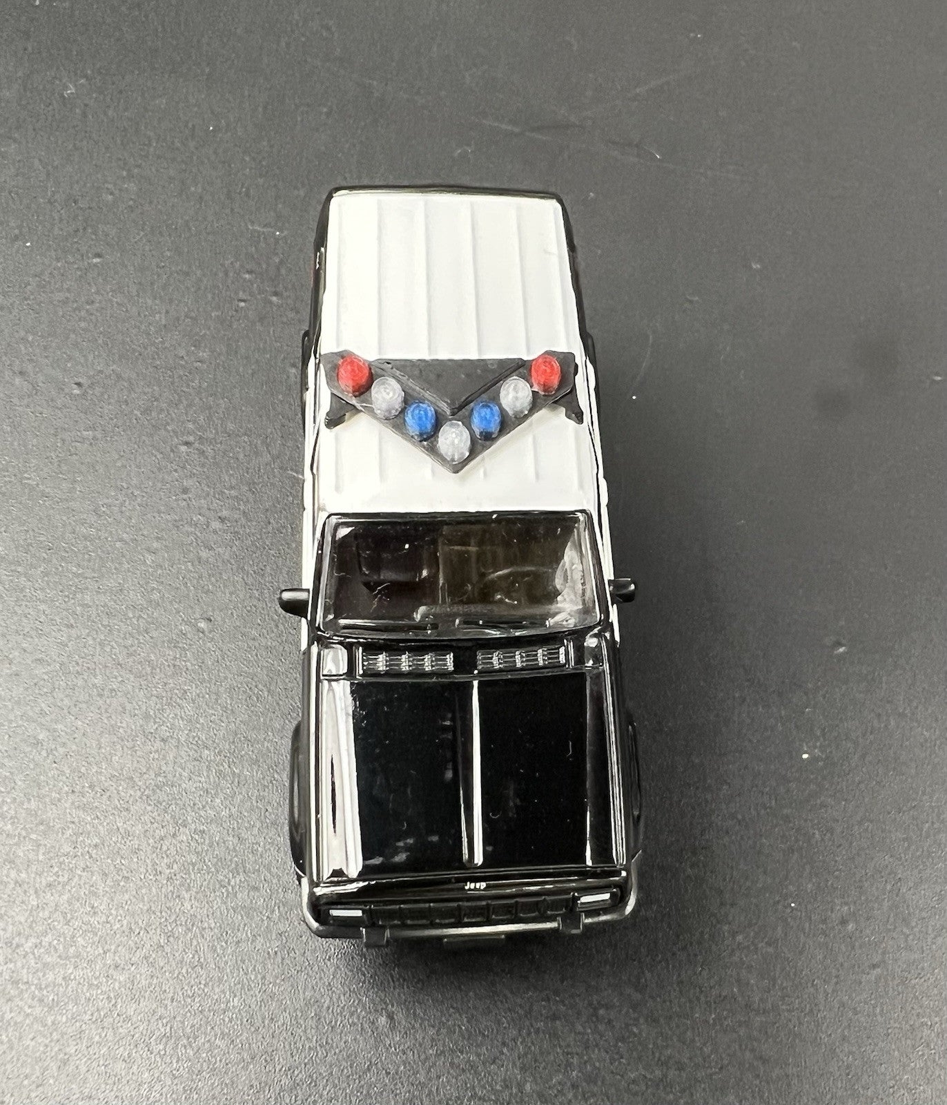 2 Pack 1/64 LVMPD Blue Red Federal Signal Vision SLR Lightbar Police Car14