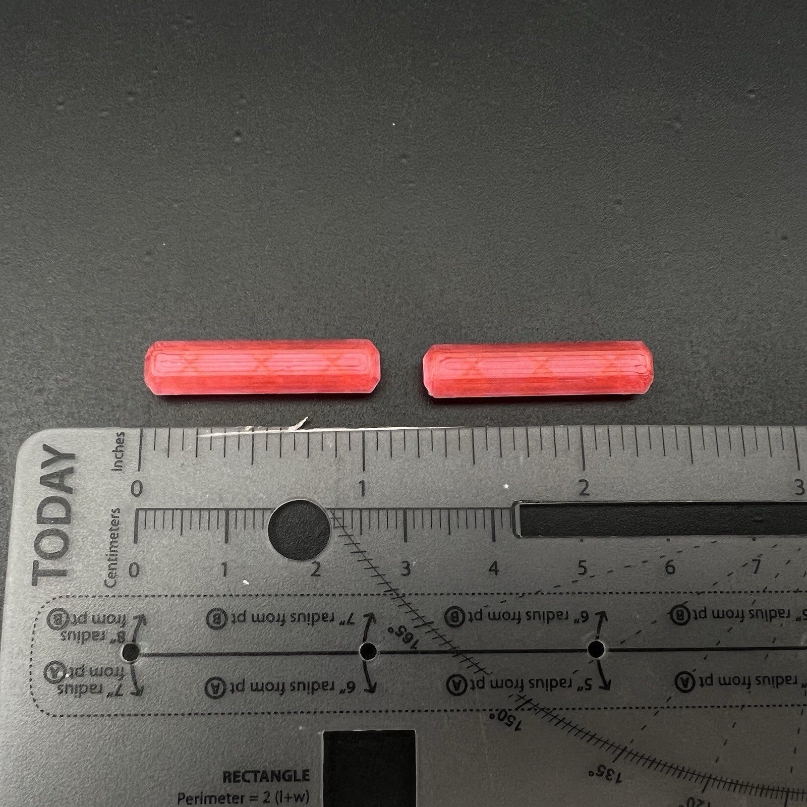 2 Pack 1/50 Red Code 3 MX7000 Lightbar Fire Truck EMS TWH WSI First Gear Sword8