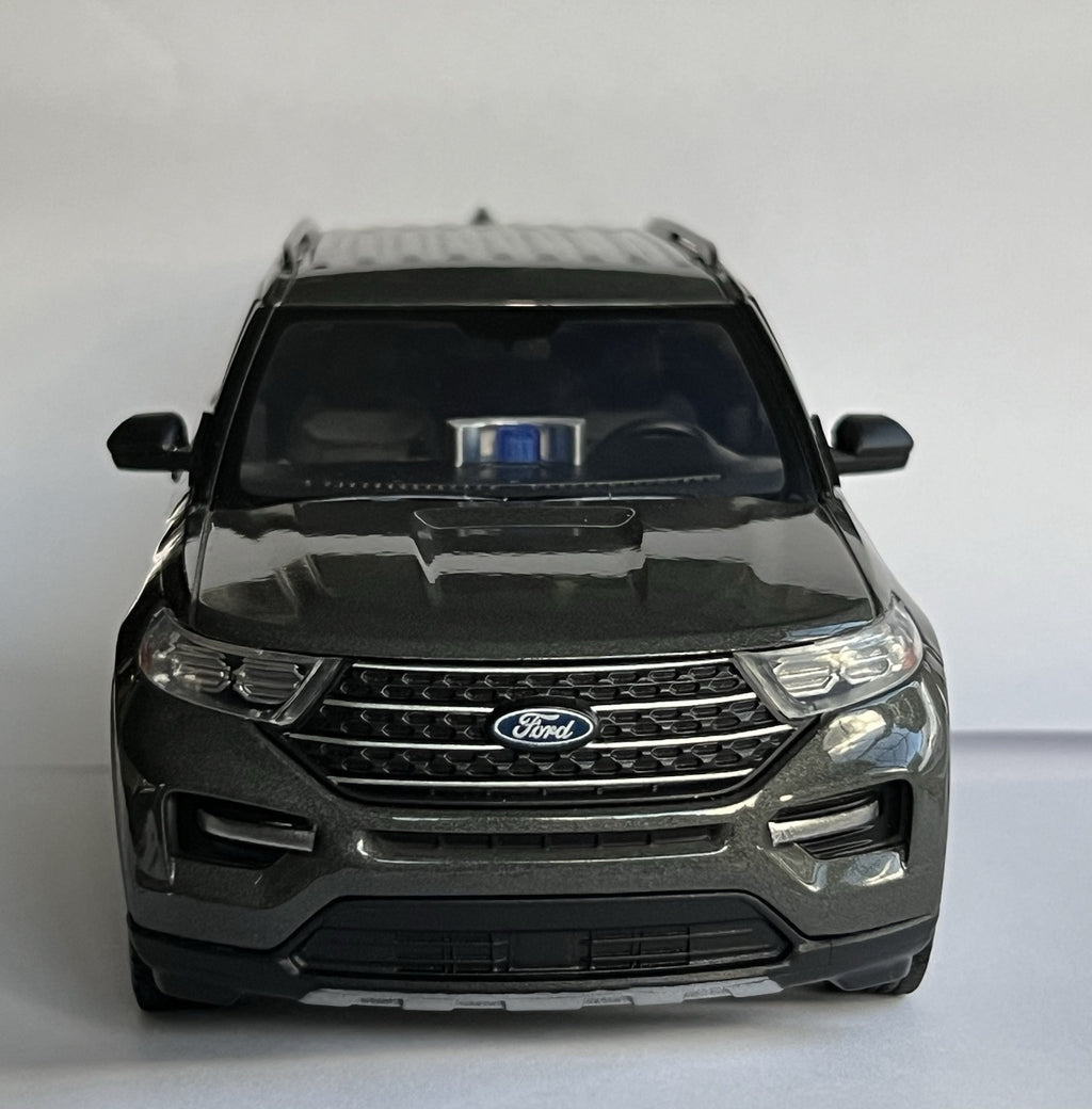 1/24 25 Scale Federal Signal fire beam Amber Red Blue Green Interior Lightbar6