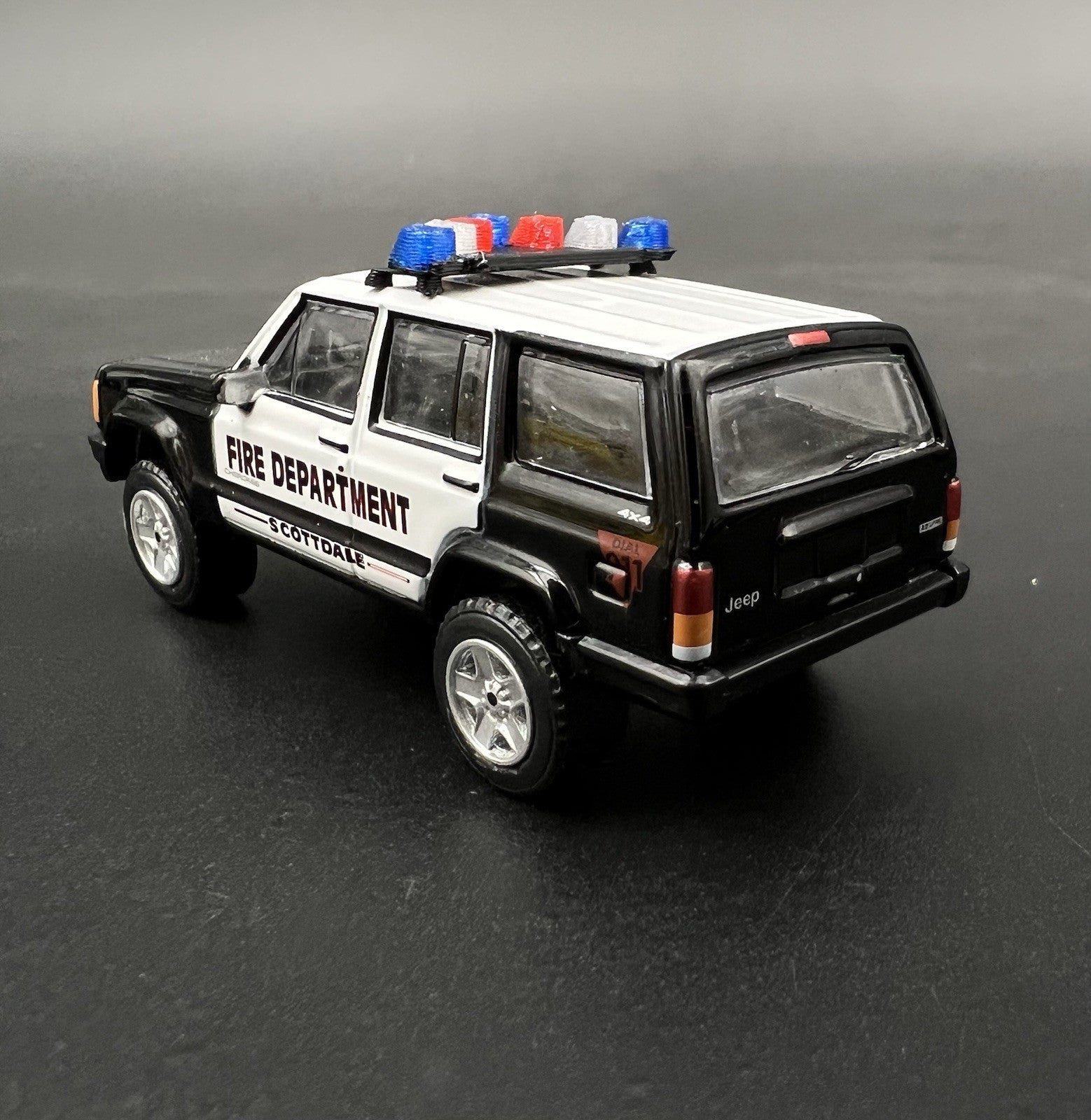 2 Pack 1/64 Blue Red Vector Vision Lightbar Police Sheriff Fire State Patrol4