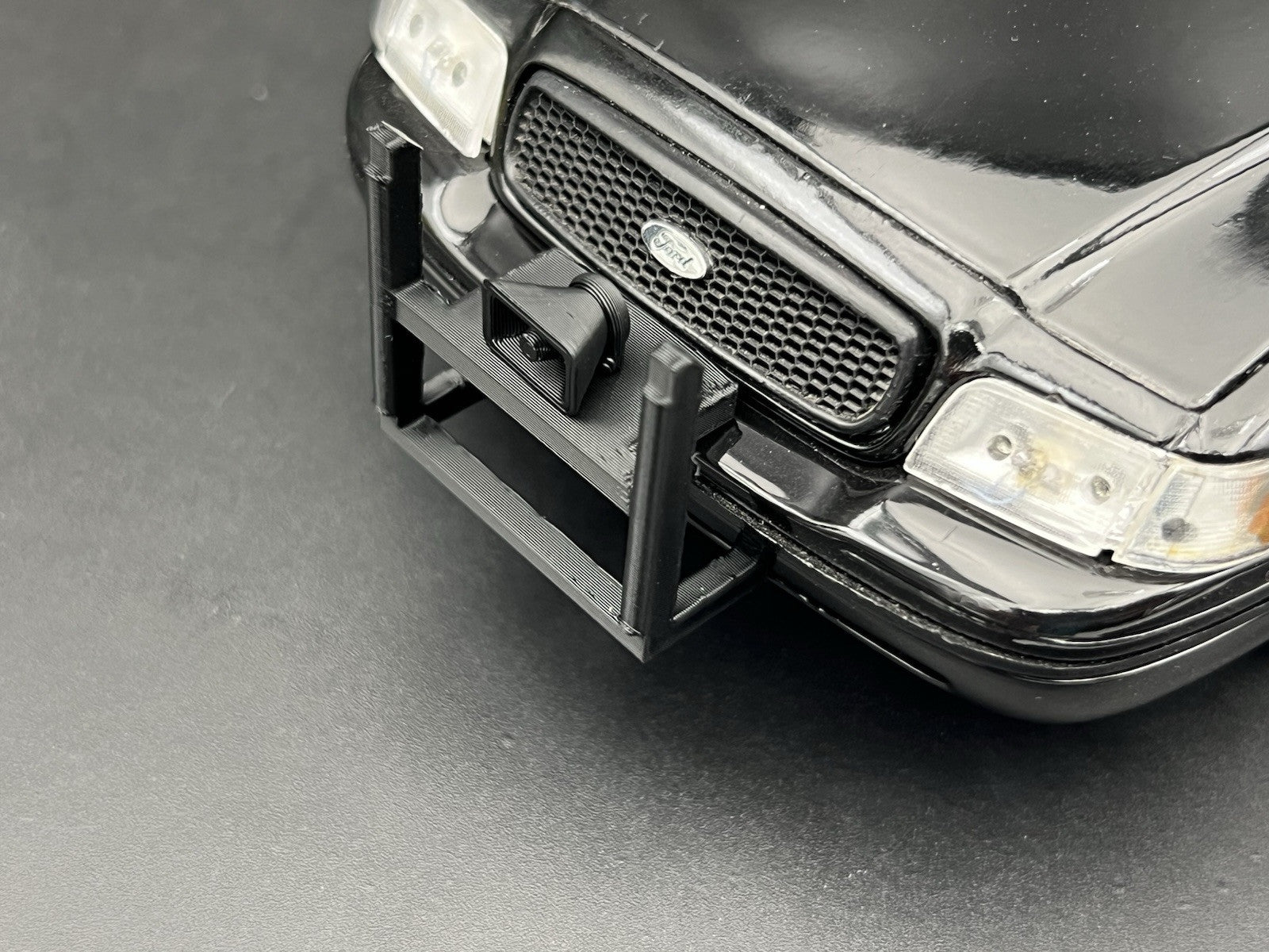 2-pack 1/64 Scale CHP Push Bumper Crown Vic California Highway Patrol 64556