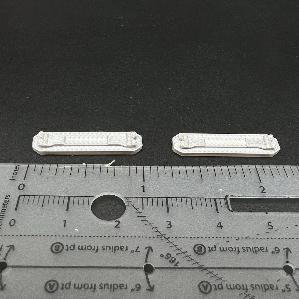 2 Pack 1/50 Code 3 Low Profile Lightbar Pickup Truck TWH WSI First Gear Sword2