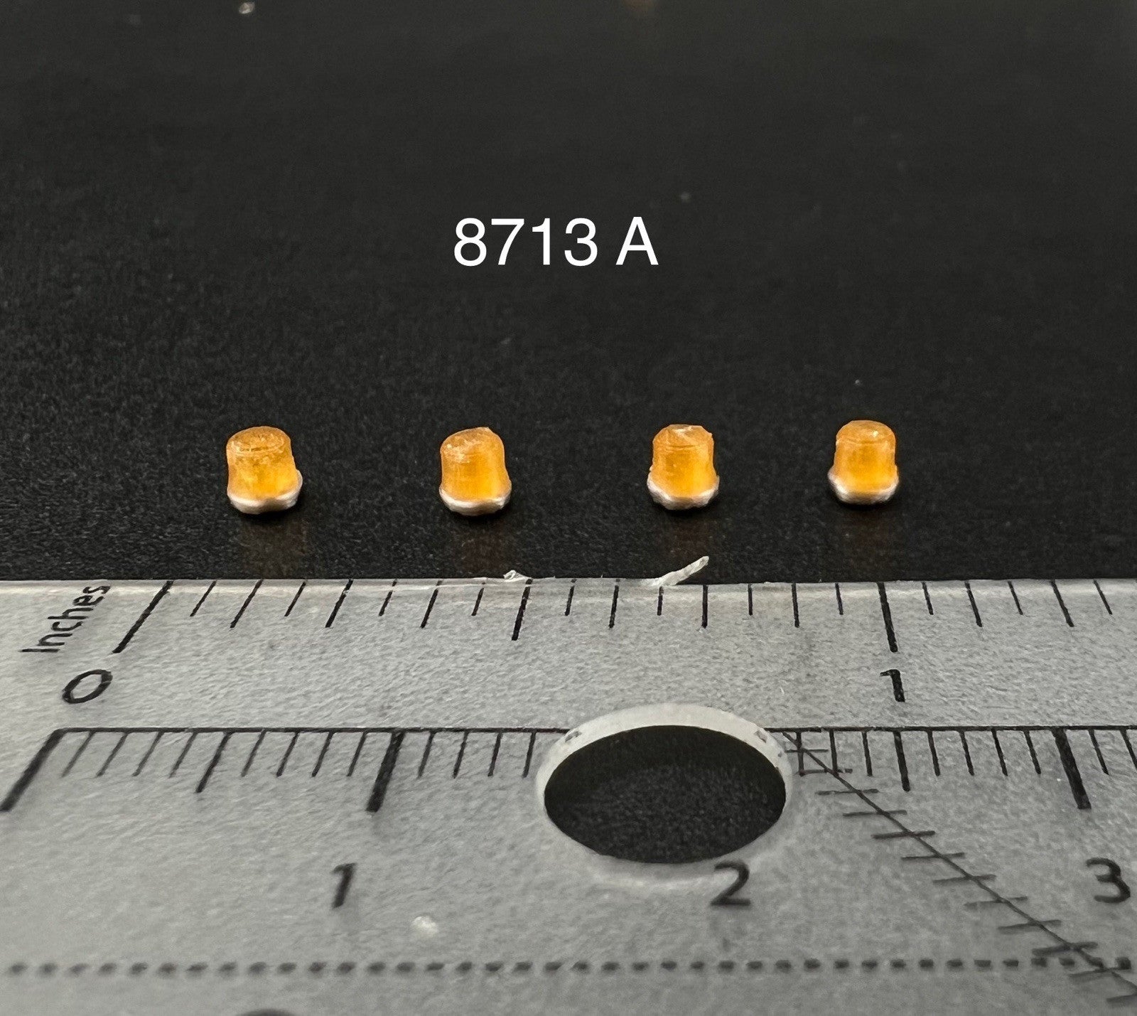 4 Pack 1/87 Vintage Amber Beacon Lightbar Greenlight Construction Work Tow Truck0