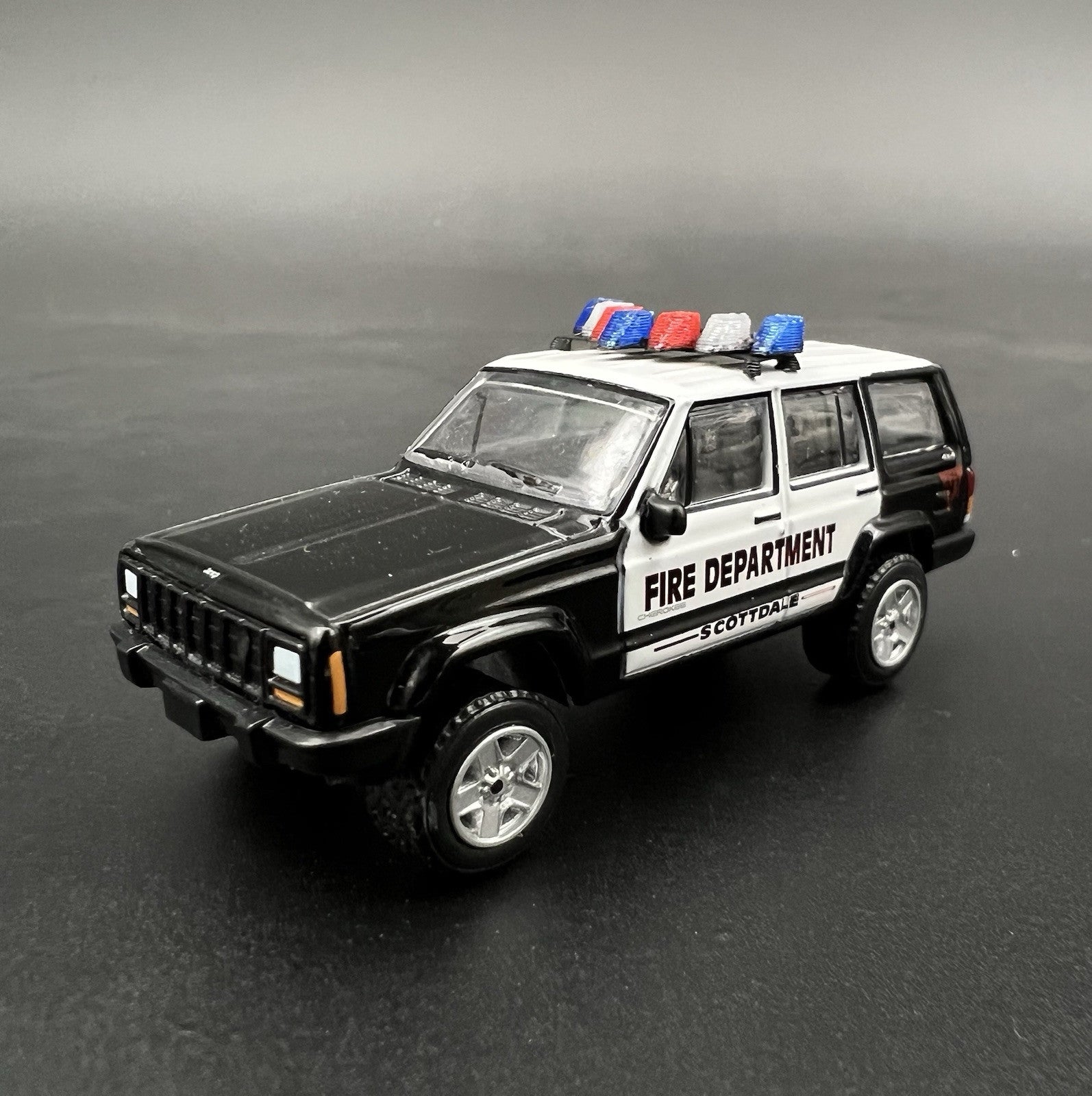 2 Pack 1/64 Blue Red Vector Vision Lightbar Police Sheriff Fire State Patrol2