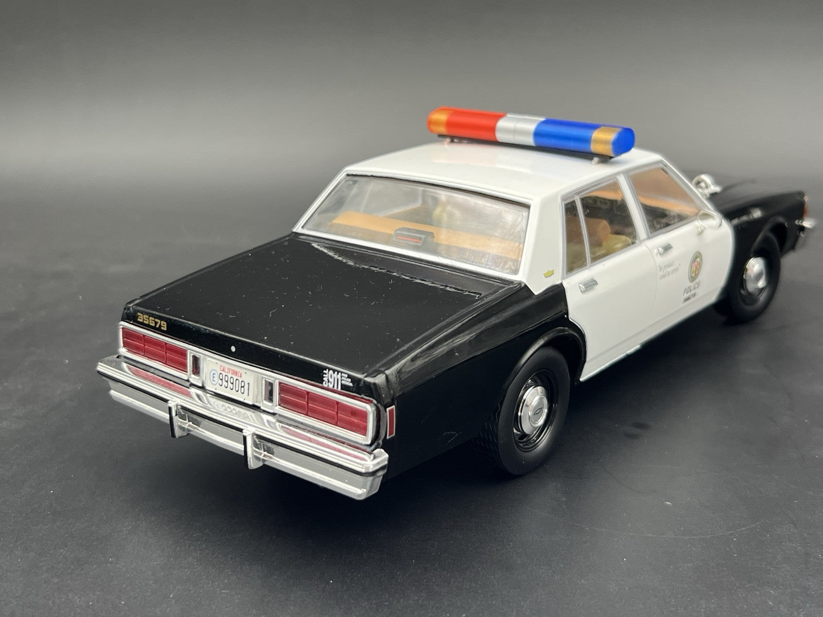 1/24 25 LED Ready AeroDynic Lightbar Cannonball Run Sheriff Blue Red Police CHP6