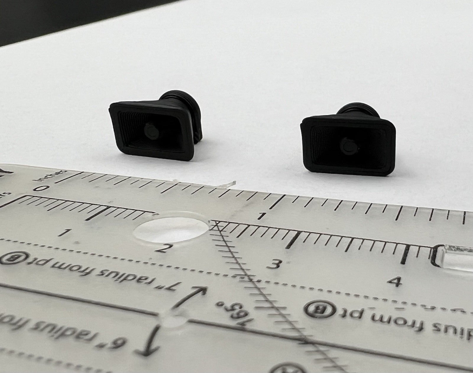 2 Pack 1/18 Siren Speaker TS100 CHP Push Bumper Style Police Federal Signal3