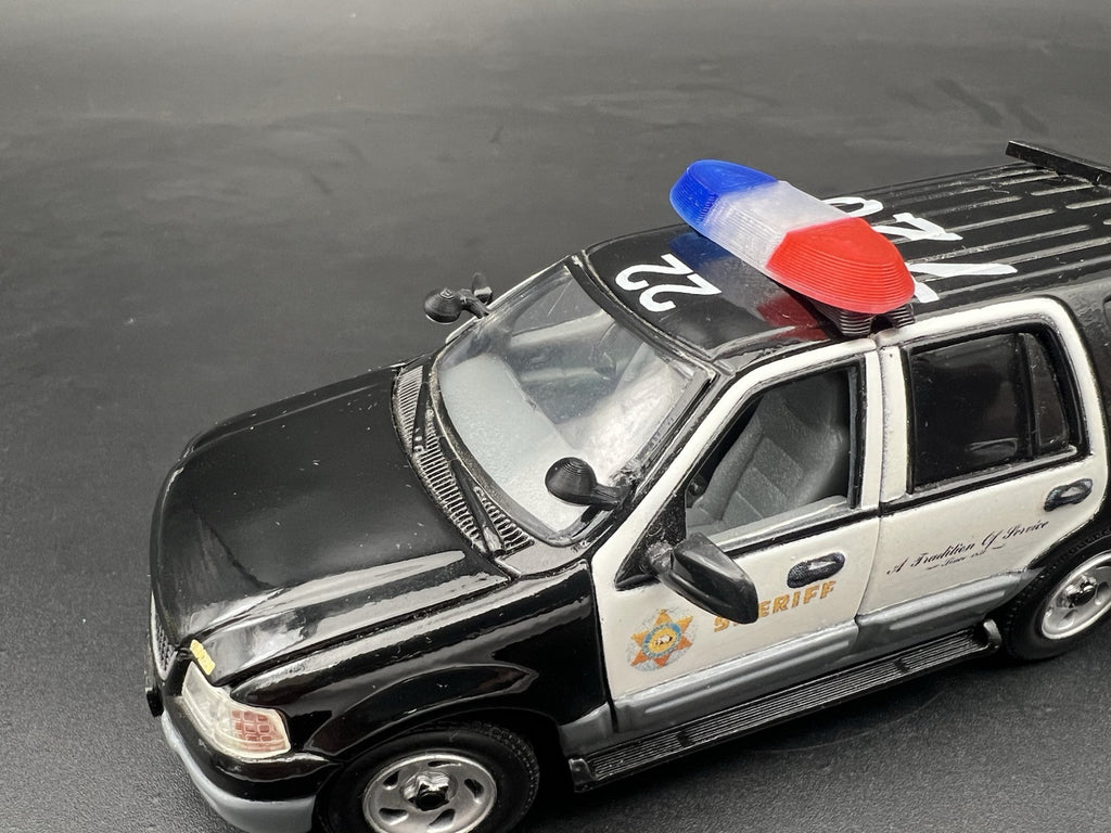 4 Pack 1/43 Spotlights For Greenlight Police Car SUV Fire EMS Lightbar Sheriff3