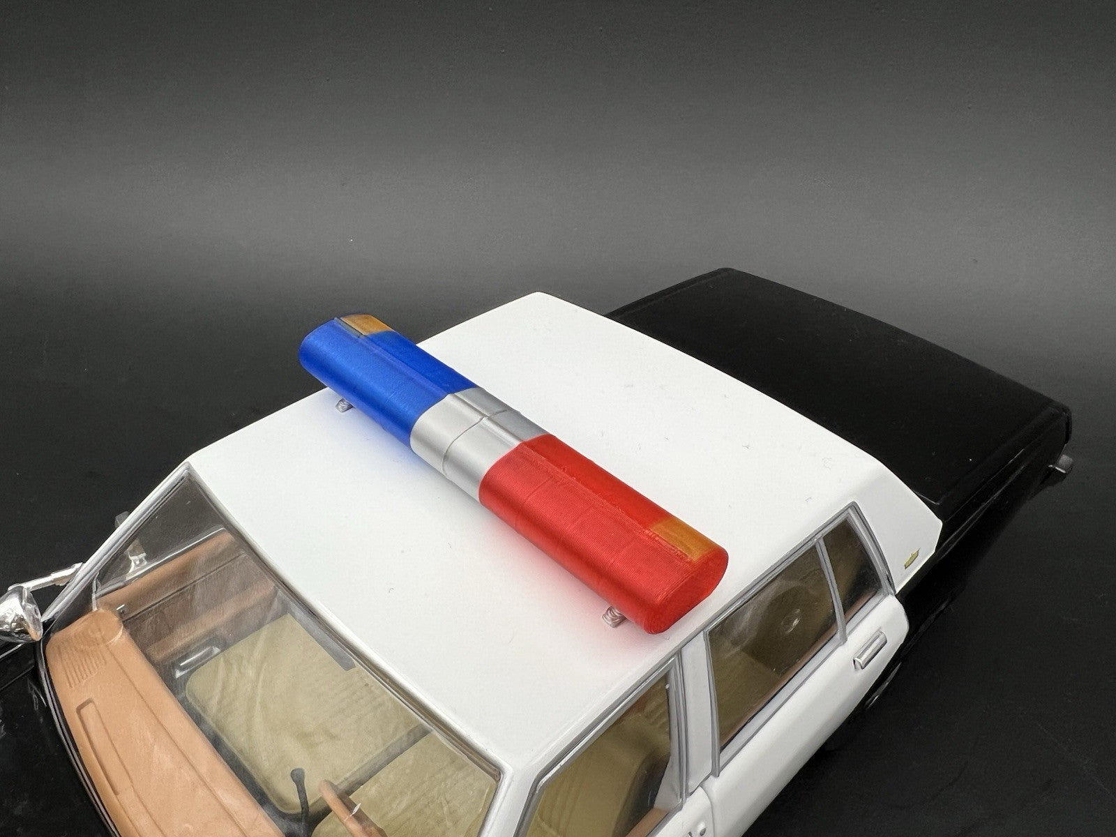 1/18 LED Ready AeroDynic Lightbar Cannonball Run Sheriff Blue Red Police CHP11