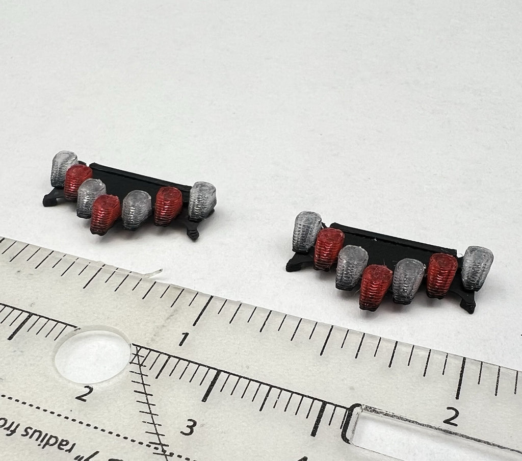2 Pack 1/64 Red Vector Vision Lightbar Post 2008 NYPD New York Police Sheriff19