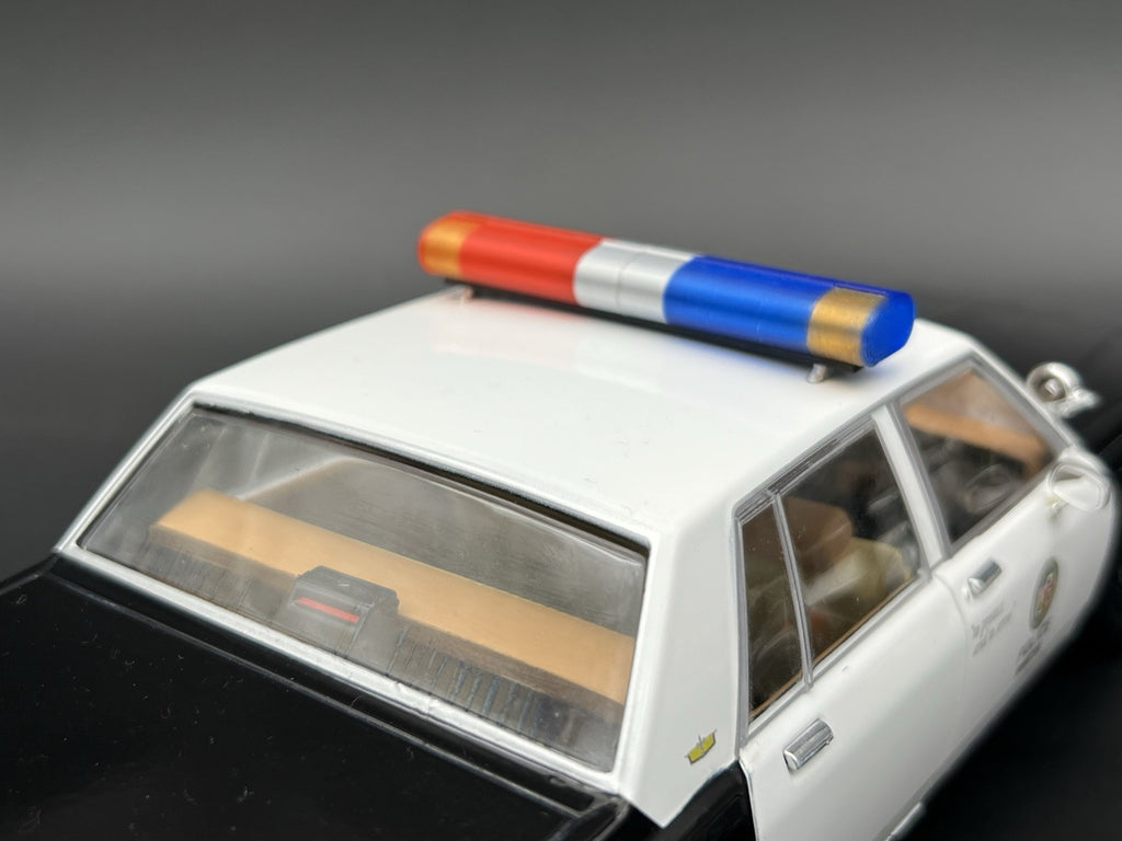 1/18 LED Ready AeroDynic Lightbar Cannonball Run Sheriff Blue Red Police CHP3