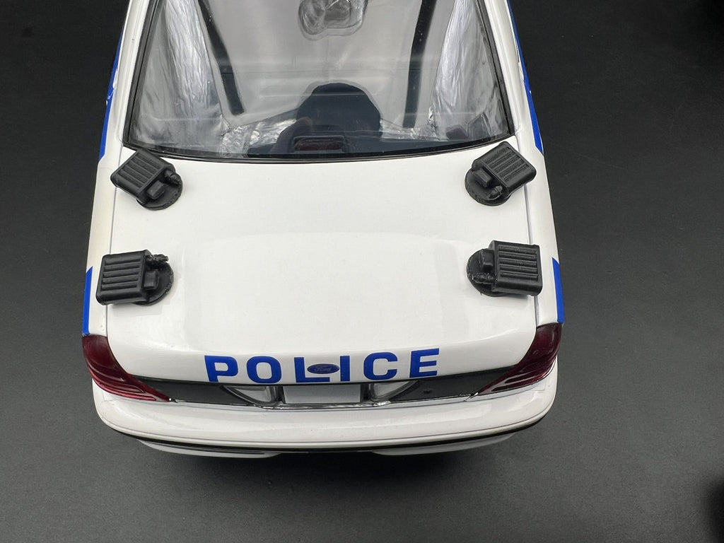 4 Pack 1/18 ALPR License Plate Reader Scanner Police Car SUV Lightbar Sheriff1