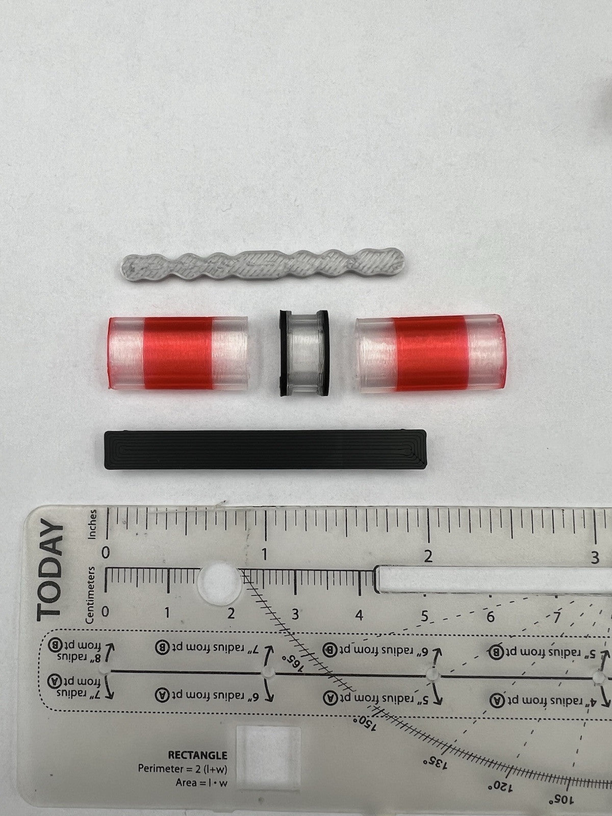 1/24 25 LED Ready NYPD Mustang Style Red Jetstream Lightbar New York Police Fire1