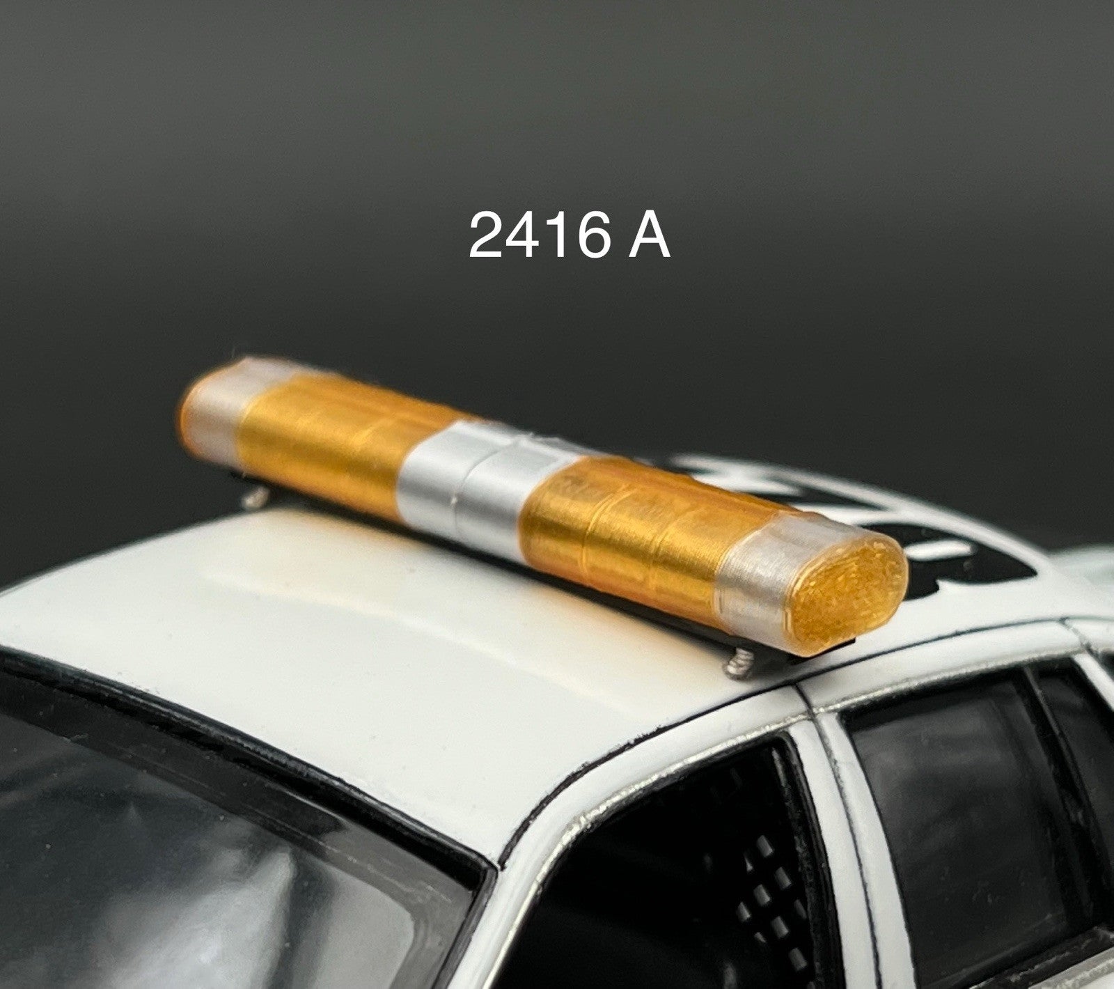 1/24 1/25 LED Compatible AeroDynic Lightbar Amber Clear Chrome Tow Work Truck0