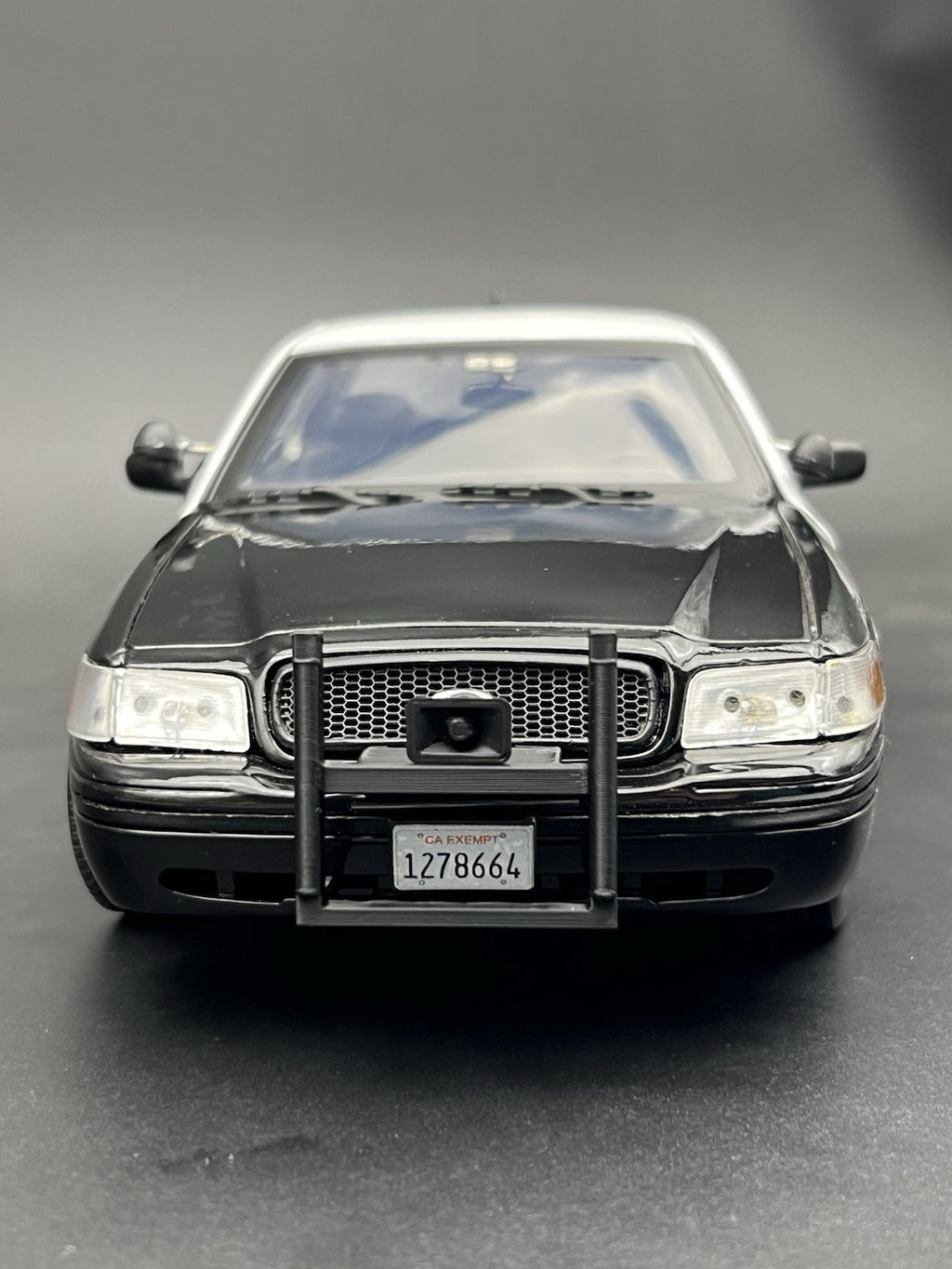 1/18 CHP Style Push Bumper For Motormax Crown Vic California Highway Patrol10