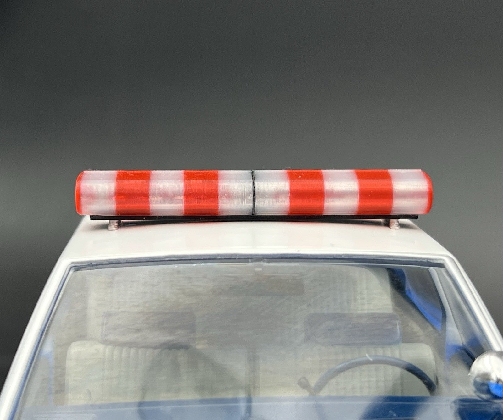 1/24 1/25 LED Ready AeroDynic Lightbar Alternating Clear Red Fire EMS Ambulance8