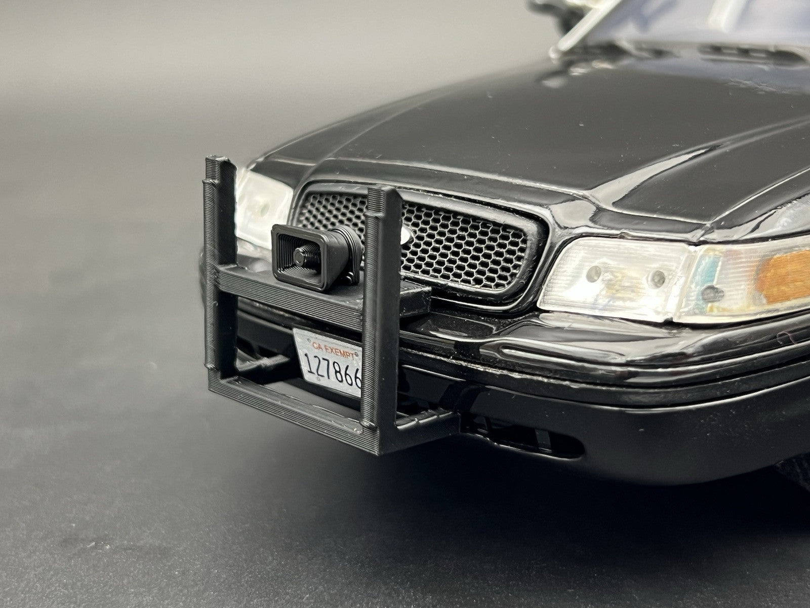 1/18 CHP Style Push Bumper For Motormax Crown Vic California Highway Patrol6