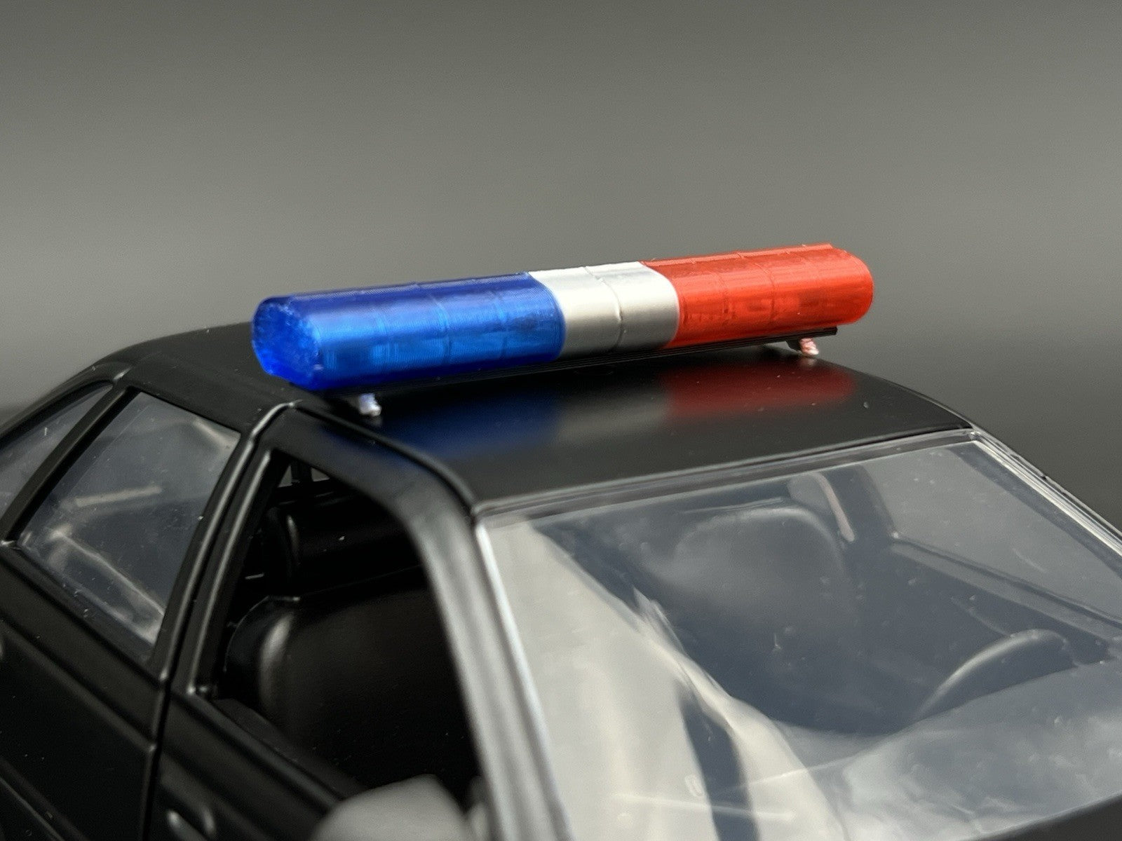 1/24 25 AeroDynic Lightbar Dukes Of Hazzard Sheriff Blue Red Police CHP LAPD2