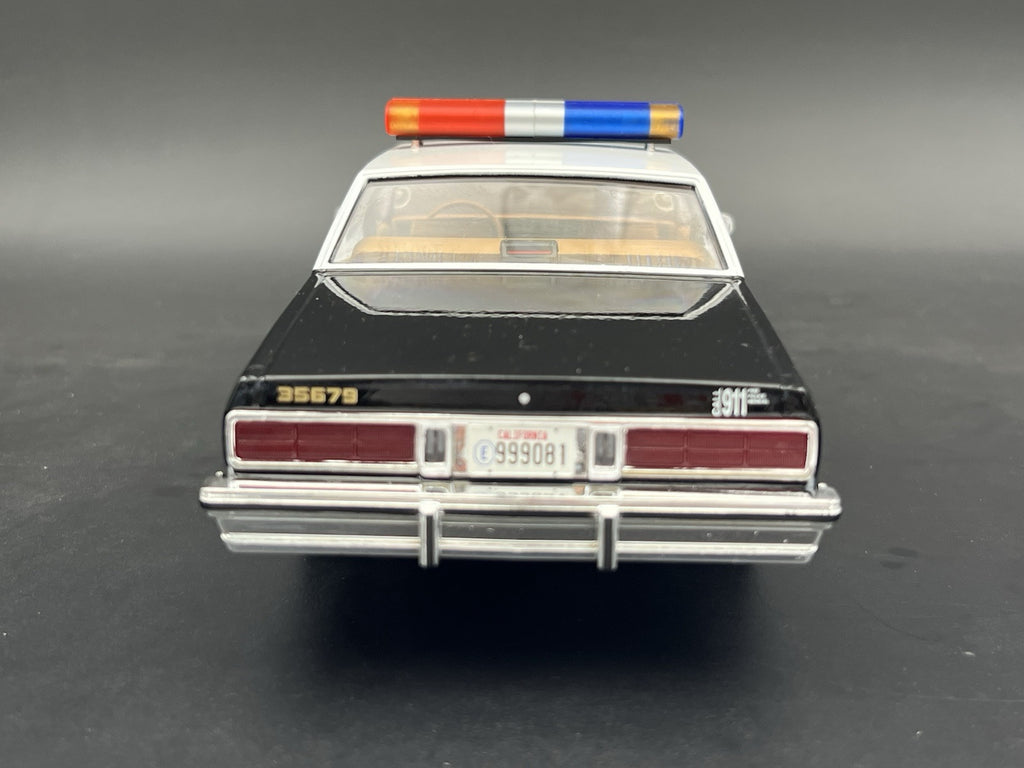 1/18 LED Ready AeroDynic Lightbar Cannonball Run Sheriff Blue Red Police CHP5